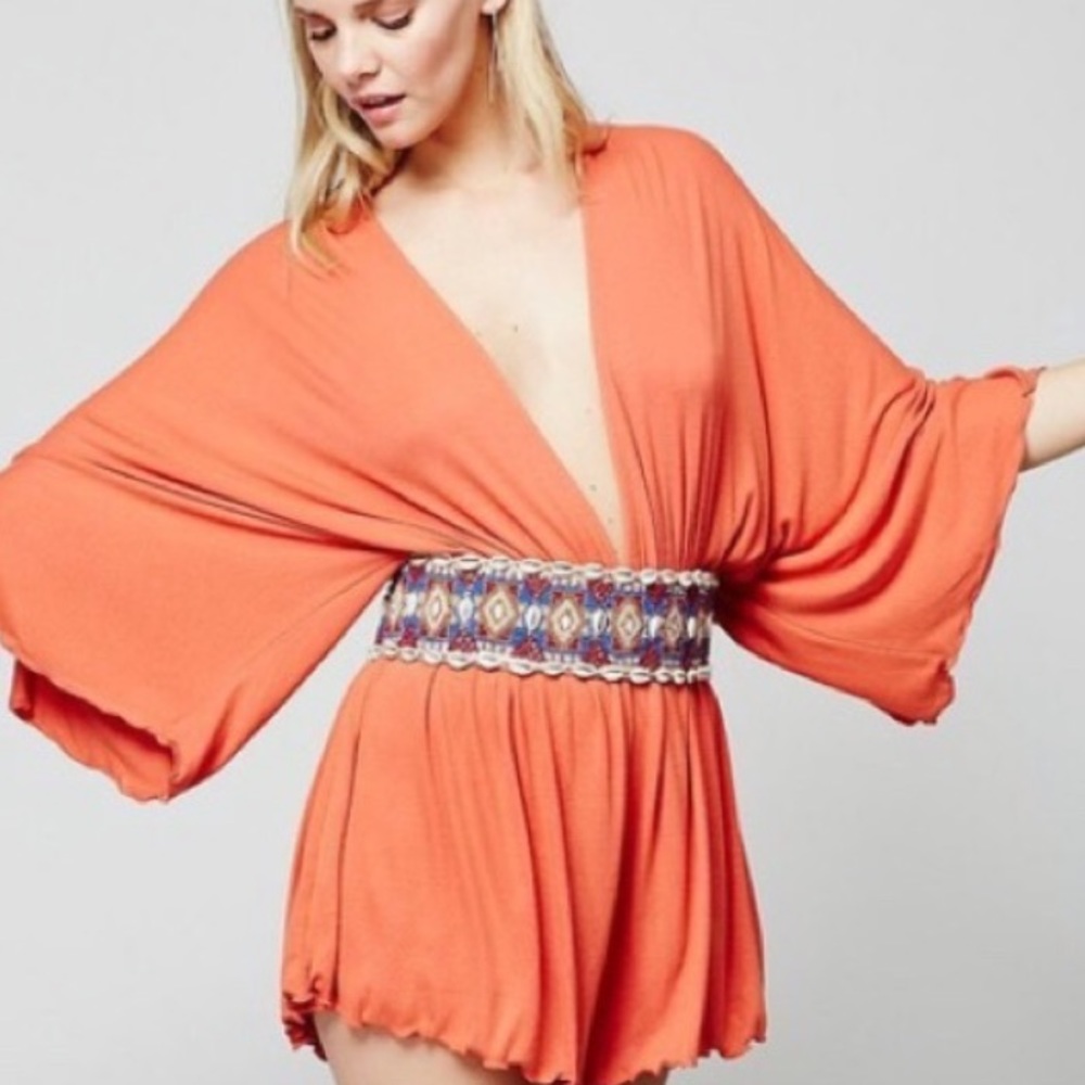 Free people gallows romper!